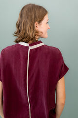 Blusenshirt Waldbeere