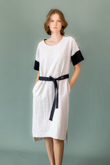 Leinenkleid Nachtschwärmer