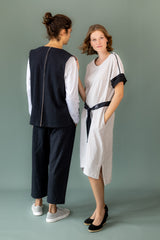 Leinenkleid Nachtschwärmer