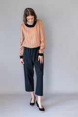 Bluse mit Puffärmeln