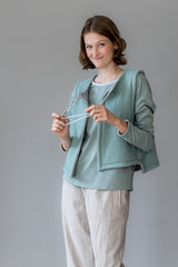 Wendeweste Jadegrün