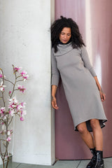 Kleid Taupe