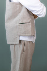 Leinenhose Sand