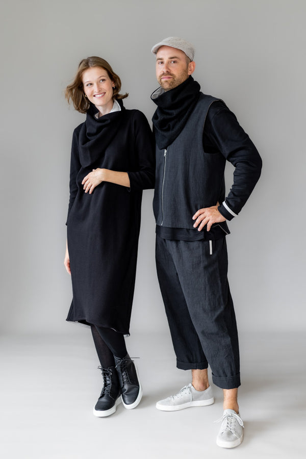 Leinenhose schwarz