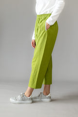 Culotte Leinen Pistazie