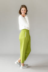 Culotte Leinen Pistazie