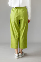 Culotte Leinen Pistazie