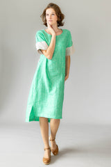 Leinenkleid Linde