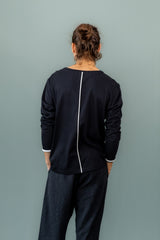 Langarmshirt schwarz
