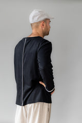 Langarmshirt schwarz