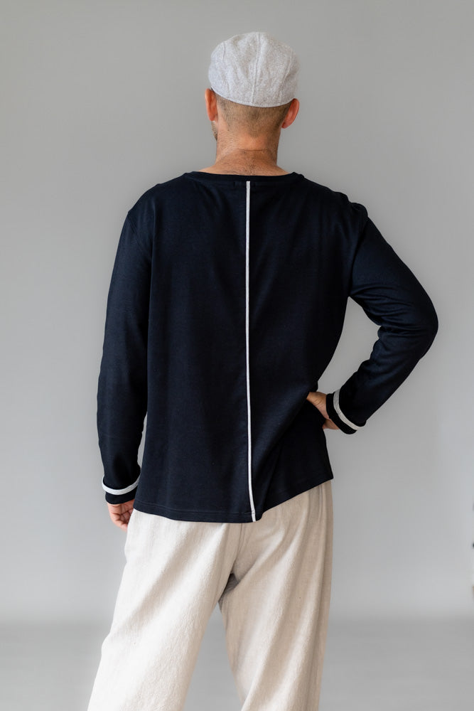Langarmshirt schwarz